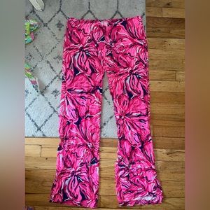 LILLY PULITZER ELASTIC WAISTBAND PANTS